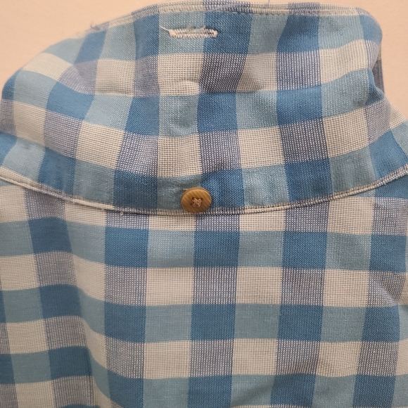 Tommy Bahama Original Fit 100% Short Sleeve Checkered Shirt - XL - Picture 5 of 9